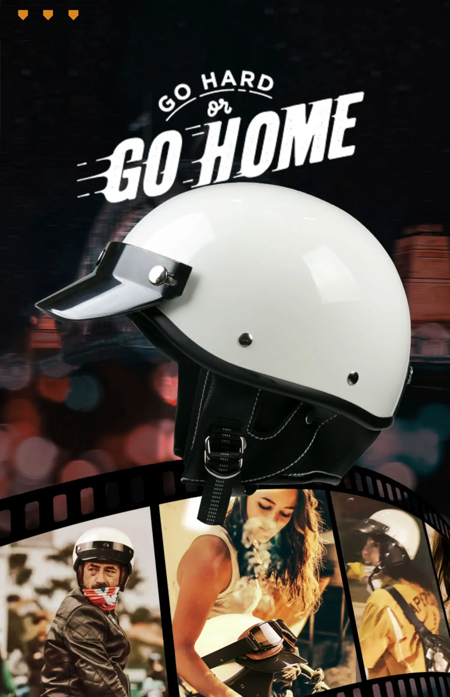 VGV L09 Motorbike Open Face Helmet - ABS Shell, Removable Washable Liner, Outdoor Biker Helmet for Scooter Cruiser, Lightweight
VGV L09 Motorbike Open Face Helmet - ABS Shell, Removable Washable Liner, Outdoor Biker Helmet for Scooter Cruiser, Lightweight