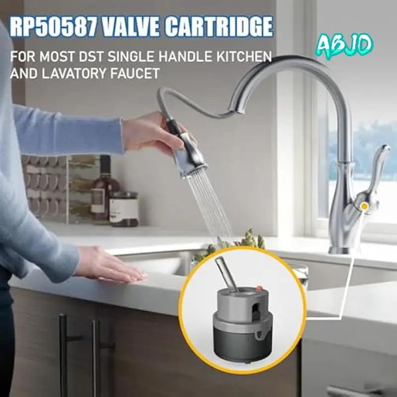 ABJO-RP50587 Картридж для Delta DST с одной ручкой RP51503 Гайка капота Туалетный кухонный смеситель для душа Клапан в сборе Картридж для крана
ABJO-RP50587 Картридж для Delta DST с одной ручкой RP51503 Гайка капота Туалетный кухонный смеситель для душа Клапан в сборе Картридж для крана