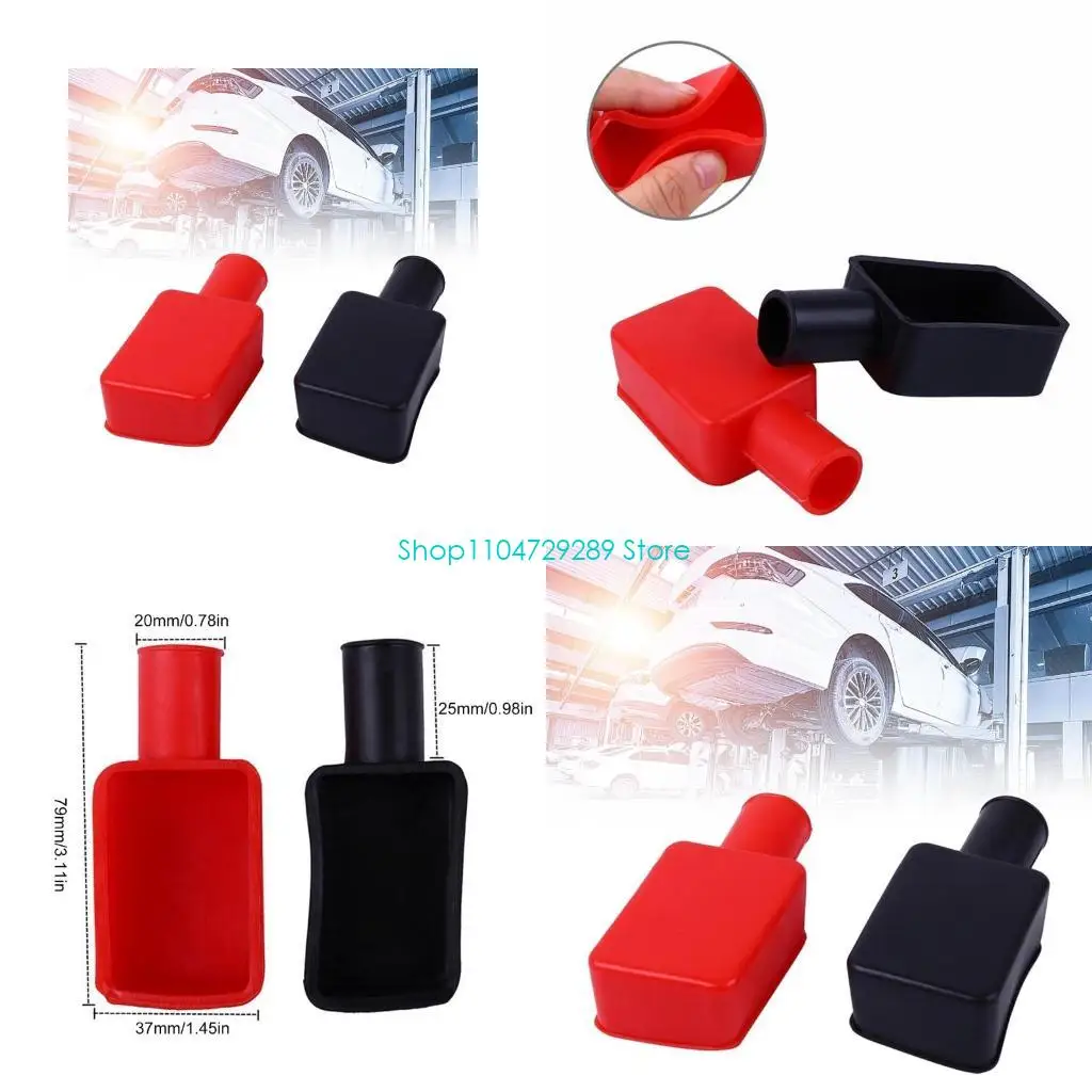 D8KE 6Pcs Battery Terminal Covers Negative & Positive Insulation Rubber Cover Caps
D8KE 6Pcs Battery Terminal Covers Negative & Positive Insulation Rubber Cover Caps