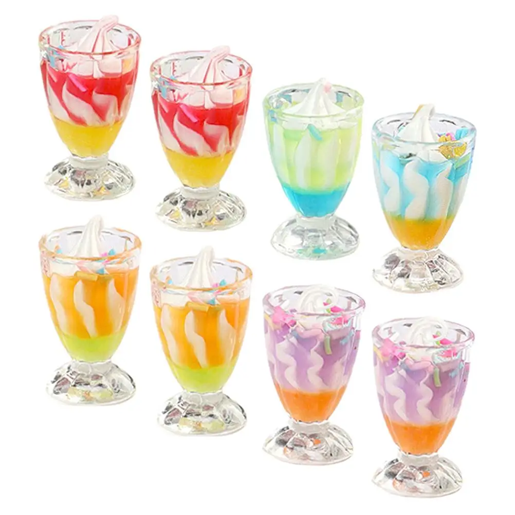 6 Pcs Simulated Ice Cream Cup Resin Miniature Food House Accessories Realistic Appearance Collectors Item Detailed
6 Pcs Simulated Ice Cream Cup Resin Miniature Food House Accessories Realistic Appearance Collectors Item Detailed