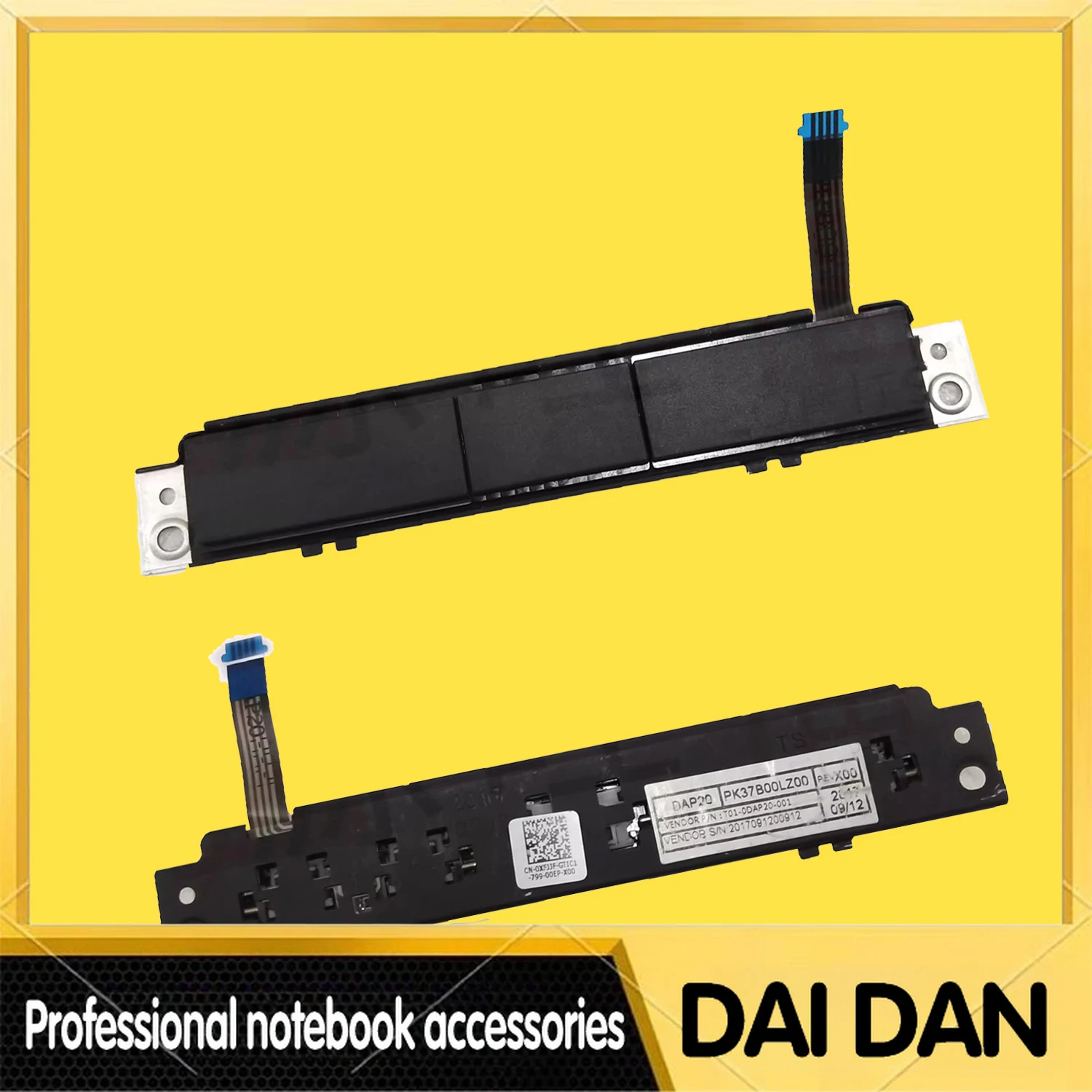 For Dell Precision 7530 7730 M7530 M7730 E7450 E5450 E5550 E7470 Touchpad Left and Right Keys 0XFJJF A13B82 CN-A151E1
For Dell Precision 7530 7730 M7530 M7730 E7450 E5450 E5550 E7470 Touchpad Left and Right Keys 0XFJJF A13B82 CN-A151E1