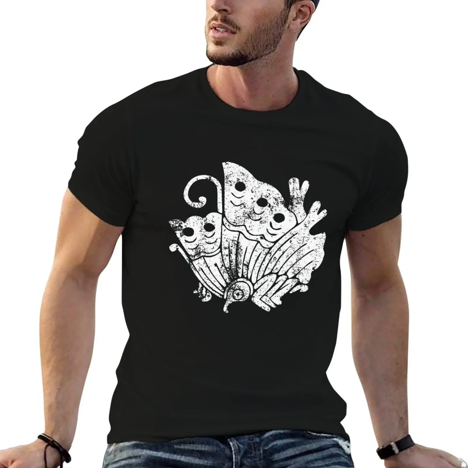 Taira Clan · White Mon · Distressed T-Shirt men t shirt cotton 100% t shirts for man cotton soft T-Shirt
Taira Clan · White Mon · Distressed T-Shirt men t shirt cotton 100% t shirts for man cotton soft T-Shirt