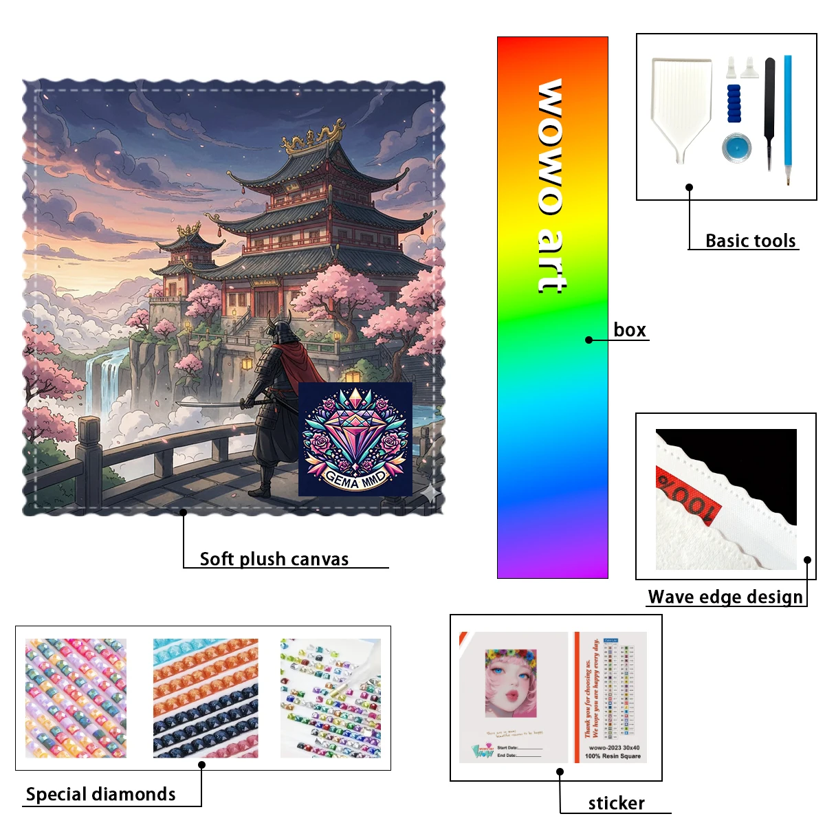 【GEMA MMD Diamond Art】Warriors and Ancient Architectur 100% resin FD+ab+cr Diamond Stamping Kit Perfect Masterpiece worth Buying
【GEMA MMD Diamond Art】Warriors and Ancient Architectur 100% resin FD+ab+cr Diamond Stamping Kit Perfect Masterpiece worth Buying