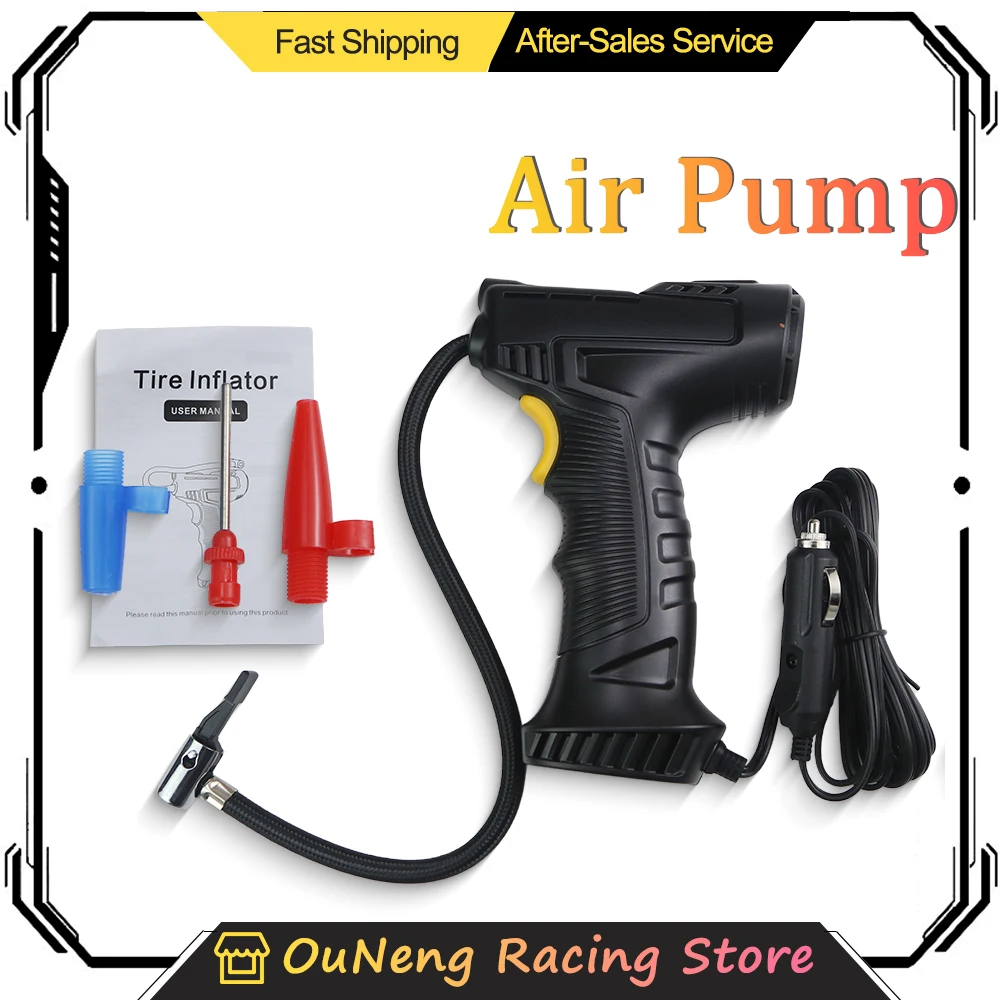 Portable Digital Air Compressor Tire Inflator-Wireless 12V Rechargeable Handheld Inflatable Pump for Car Bike Motorcycle
Portable Digital Air Compressor Tire Inflator-Wireless 12V Rechargeable Handheld Inflatable Pump for Car Bike Motorcycle