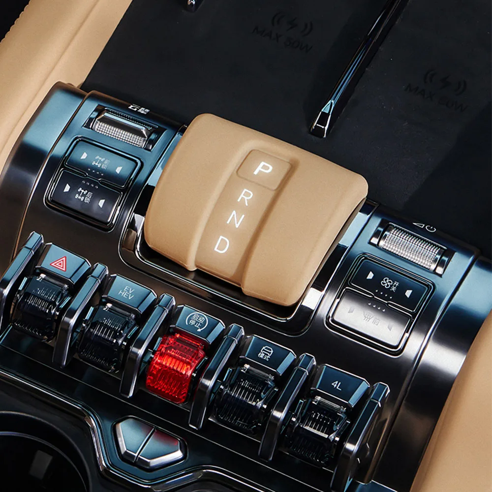 For BYD Leopard 8 Leopard 5 2025 Soft Silicone Gear Lever Cover Interior Modification Accessories Gear Lever Protection Cover
For BYD Leopard 8 Leopard 5 2025 Soft Silicone Gear Lever Cover Interior Modification Accessories Gear Lever Protection Cover