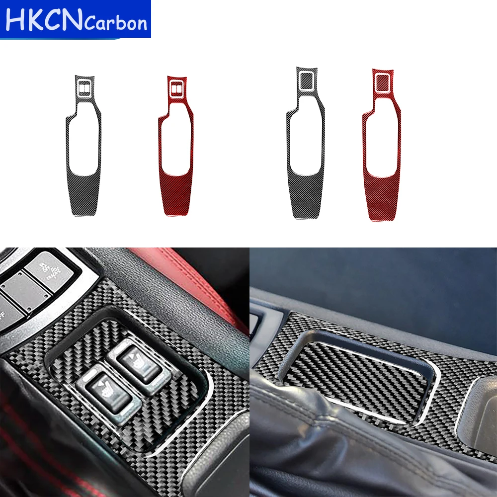 Carbon Fiber Stickers Armrest Panel Seat Heating Button Frame Car Accessories For Toyota 86 GT86 Subaru BRZ 2017 2018 2019
Carbon Fiber Stickers Armrest Panel Seat Heating Button Frame Car Accessories For Toyota 86 GT86 Subaru BRZ 2017 2018 2019