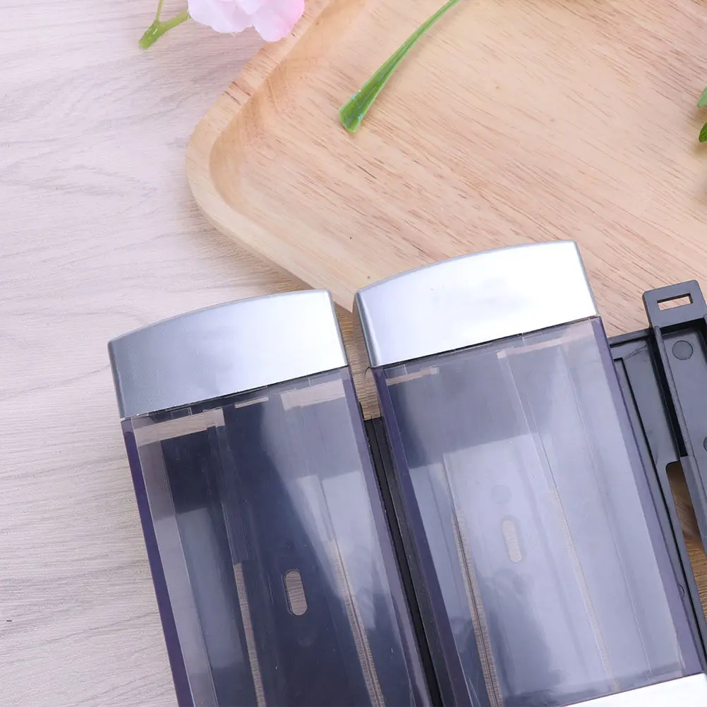 Wall Mounted Triple Outlet Soap Dispenser for Shampoo Shower Gel Lotion Conditioner Body Wash Bathroom Kitchen Hotel Use Pump
Wall Mounted Triple Outlet Soap Dispenser for Shampoo Shower Gel Lotion Conditioner Body Wash Bathroom Kitchen Hotel Use Pump