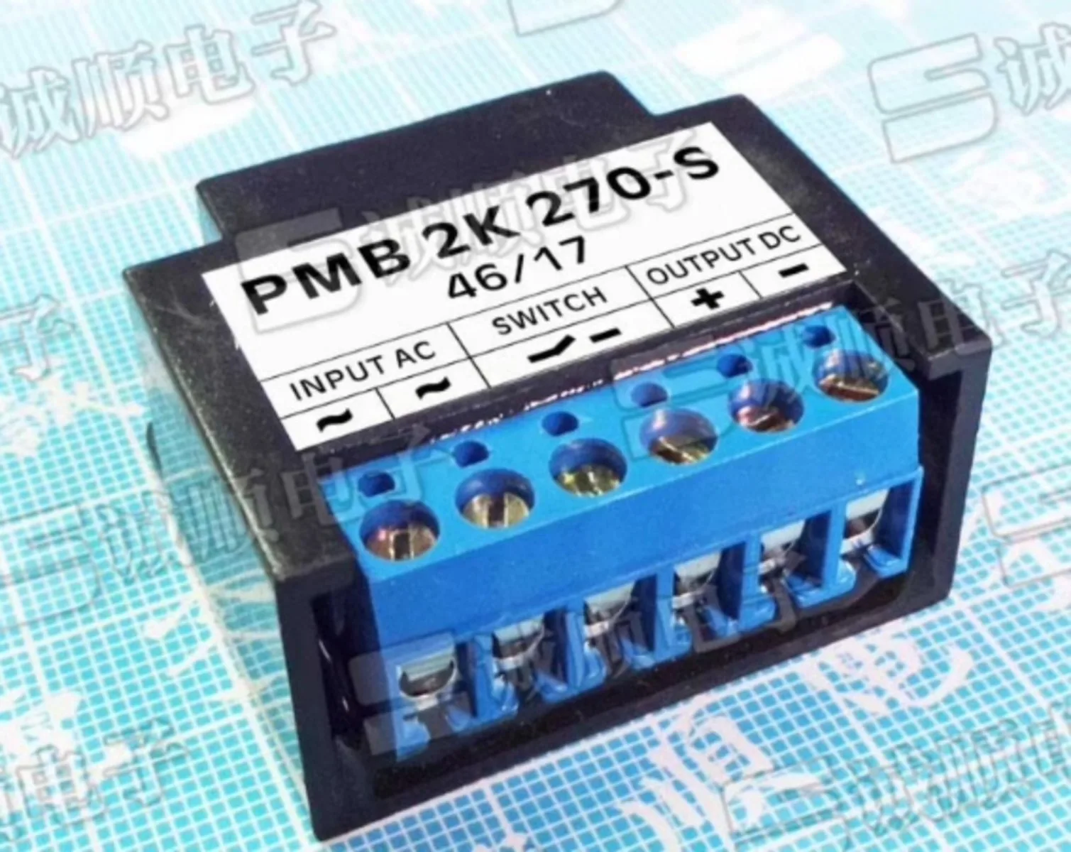 PMB 2K 270-S Rectifier 270V~ 1ADC High-Precision Power Conversion Device Stable & Durable For Industrial Electrical Systems
PMB 2K 270-S Rectifier 270V~ 1ADC High-Precision Power Conversion Device Stable & Durable For Industrial Electrical Systems