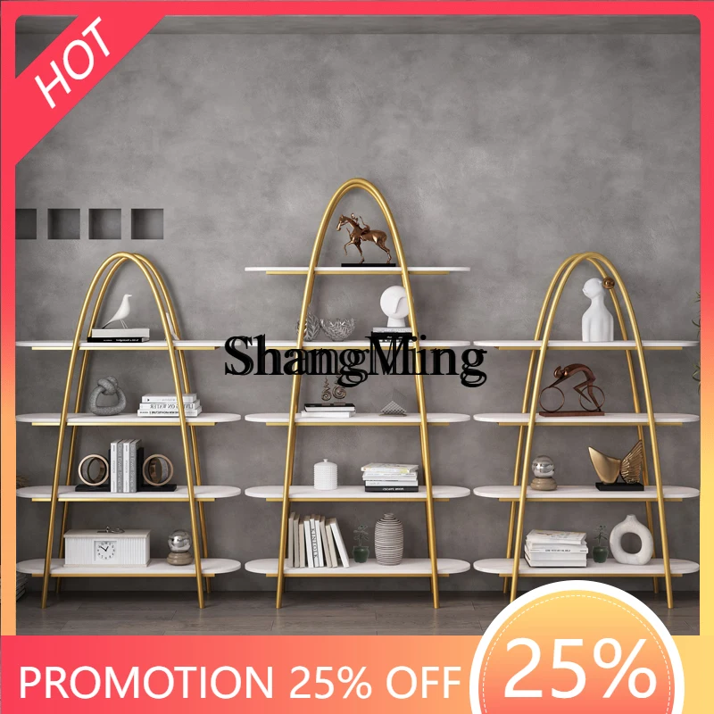 CL simple wrought iron product display rack living room multi-layer display rack
CL simple wrought iron product display rack living room multi-layer display rack