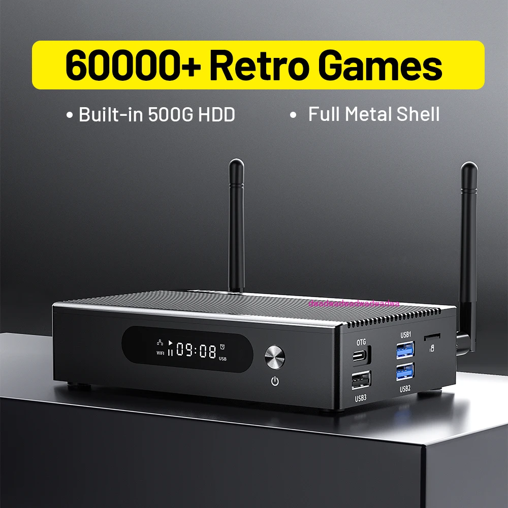 Ретро видео игровая консоль Super Console X3 Pro Встроенный 500G HDD 60000 классических игр для PSP/PS1/SS/DC Game Player 8K WIFI6
Ретро видео игровая консоль Super Console X3 Pro Встроенный 500G HDD 60000 классических игр для PSP/PS1/SS/DC Game Player 8K WIFI6