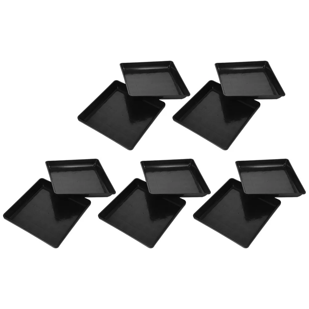 10Pcs Flowerpot Tray Square Plastic Planter Drip Tray for Indoor Outdoor Balcony Garden Pot Saucers Water Catcher 
10Pcs Flowerpot Tray Square Plastic Planter Drip Tray for Indoor Outdoor Balcony Garden Pot Saucers Water Catcher