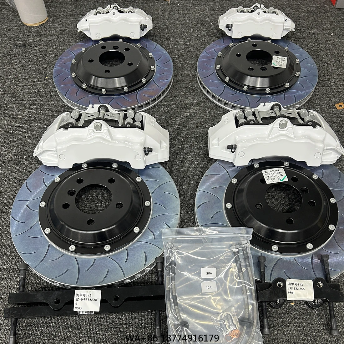 Modified Car Brake Calipers Kit 6 Pot and 6 Pot with Brake Disc for E46 E92 E93 E39 E90 E91 M3 M5 Auto Brake Systems
Modified Car Brake Calipers Kit 6 Pot and 6 Pot with Brake Disc for E46 E92 E93 E39 E90 E91 M3 M5 Auto Brake Systems