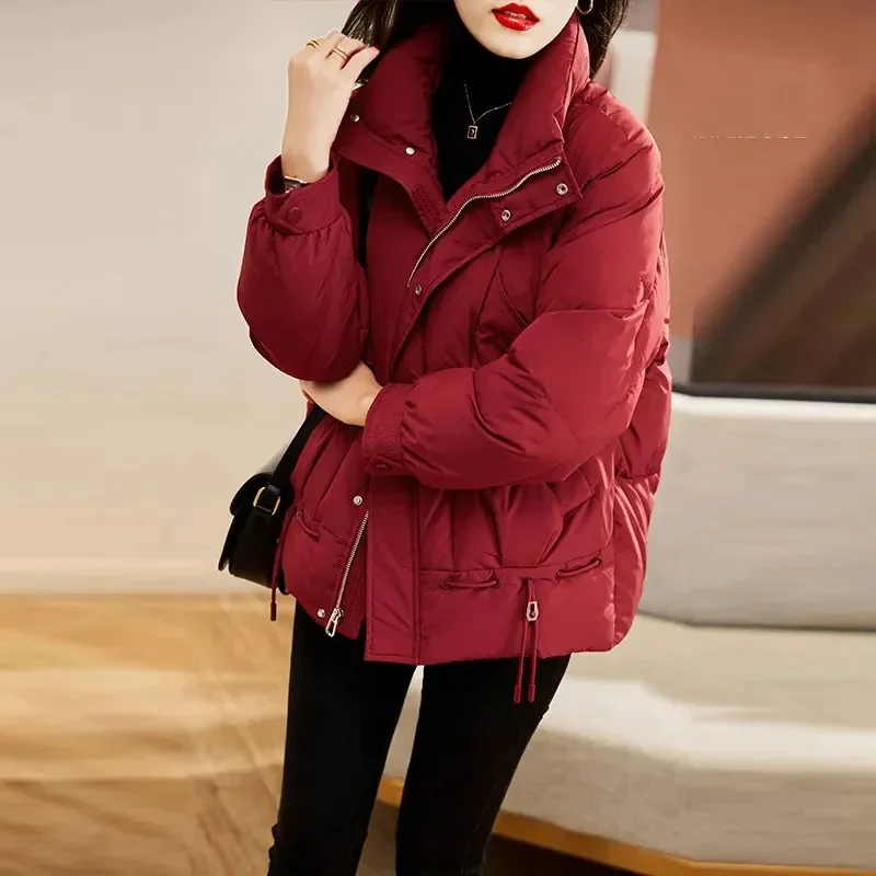Cotton Clothing Women's 2024 New Fashionable And Versatile Winter Cotton Jacket Thick Cotton Clothing Tick Western-style Jacket
Cotton Clothing Women's 2024 New Fashionable And Versatile Winter Cotton Jacket Thick Cotton Clothing Tick Western-style Jacket