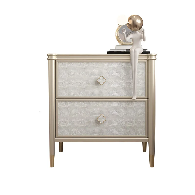 American shell bedside table Household bedroom Solid wood bedside table Simple locker
American shell bedside table Household bedroom Solid wood bedside table Simple locker