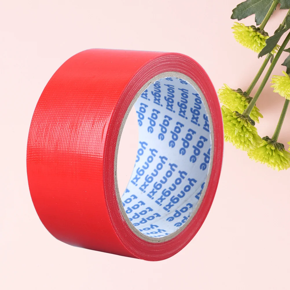 Waterproof Single-Sided Cloth Duct Tape Red 5cmx13m Strong Adhesive Electrical Repair Carpet Stage Floor Tape DIY Packaging
Waterproof Single-Sided Cloth Duct Tape Red 5cmx13m Strong Adhesive Electrical Repair Carpet Stage Floor Tape DIY Packaging