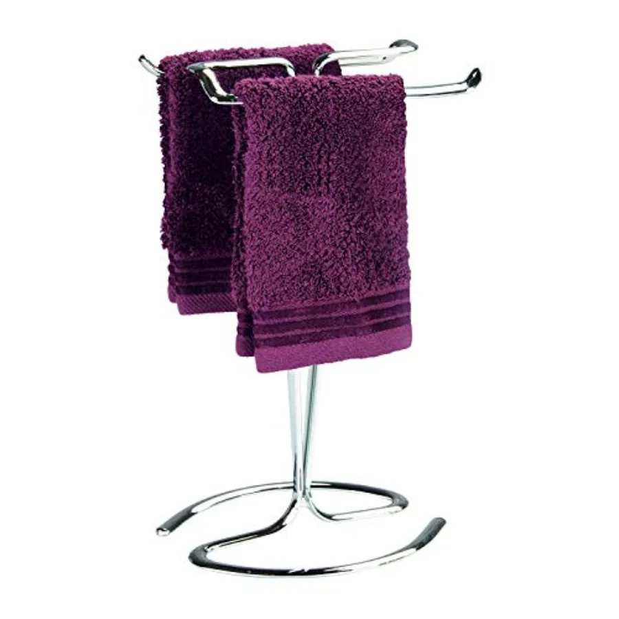 Metal Hand Towel Rack The Axis Collection Holds 2 Hand Towels 7.75" x 6.25" x 13.5" Chrome
Metal Hand Towel Rack The Axis Collection Holds 2 Hand Towels 7.75" x 6.25" x 13.5" Chrome