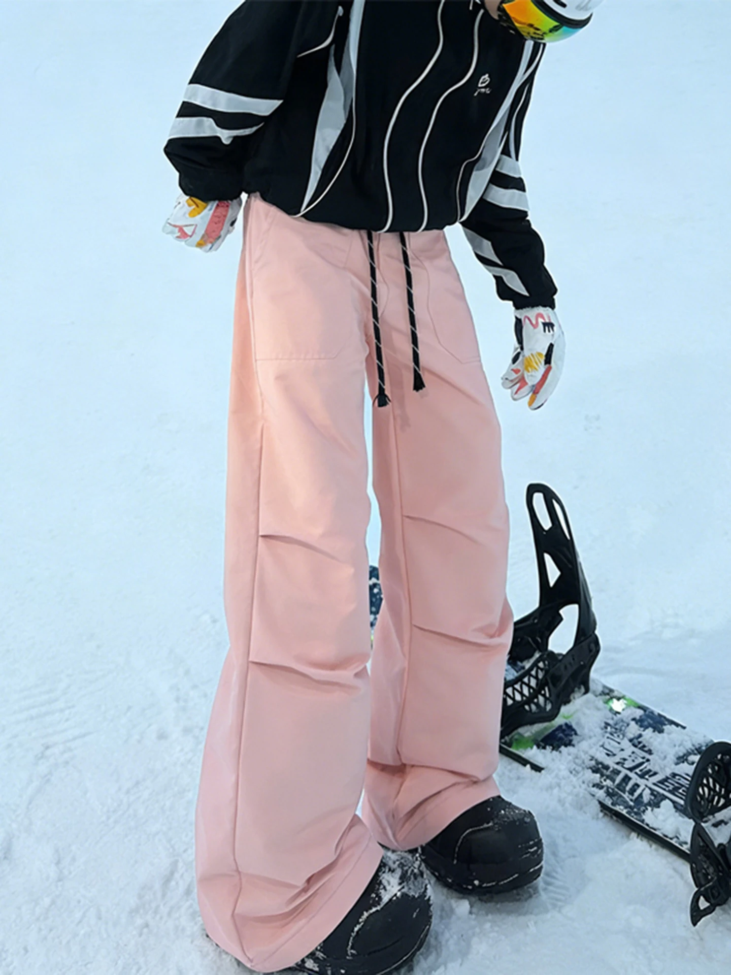 Thiened Fce Ski Pants Men's Paratrooper Sle Winter Casual Trousers Waterproof Windproof Warm Cotton Pants for Snowing ...
Thiened Fce Ski Pants Men's Paratrooper Sle Winter Casual Trousers Waterproof Windproof Warm Cotton Pants for Snowing ...