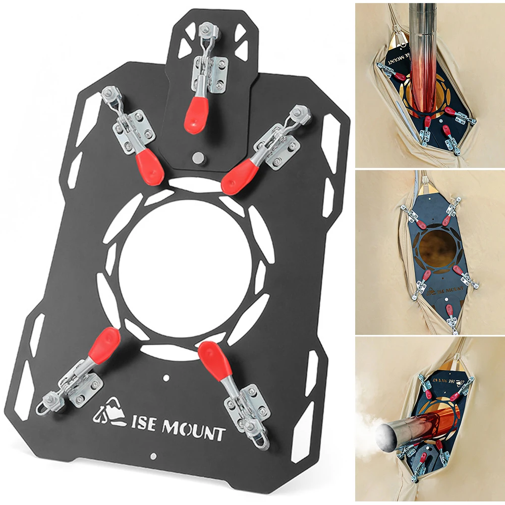 Hot Tent Stove Jack Highly Flame Retardant Camping Stove Jack Anti-scald Protect Clip-On Stove Jack Fireproof for Firewood Stove
Hot Tent Stove Jack Highly Flame Retardant Camping Stove Jack Anti-scald Protect Clip-On Stove Jack Fireproof for Firewood Stove