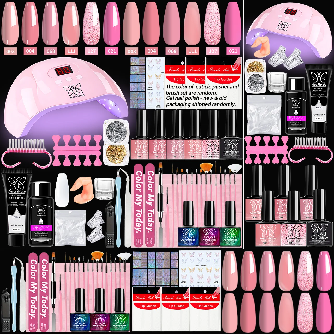 1 Set, Complete Nail Art Set for Beginners With USB LED Nail Lamp, Nail Extension Gel for Acrylic Construction
1 Set, Complete Nail Art Set for Beginners With USB LED Nail Lamp, Nail Extension Gel for Acrylic Construction