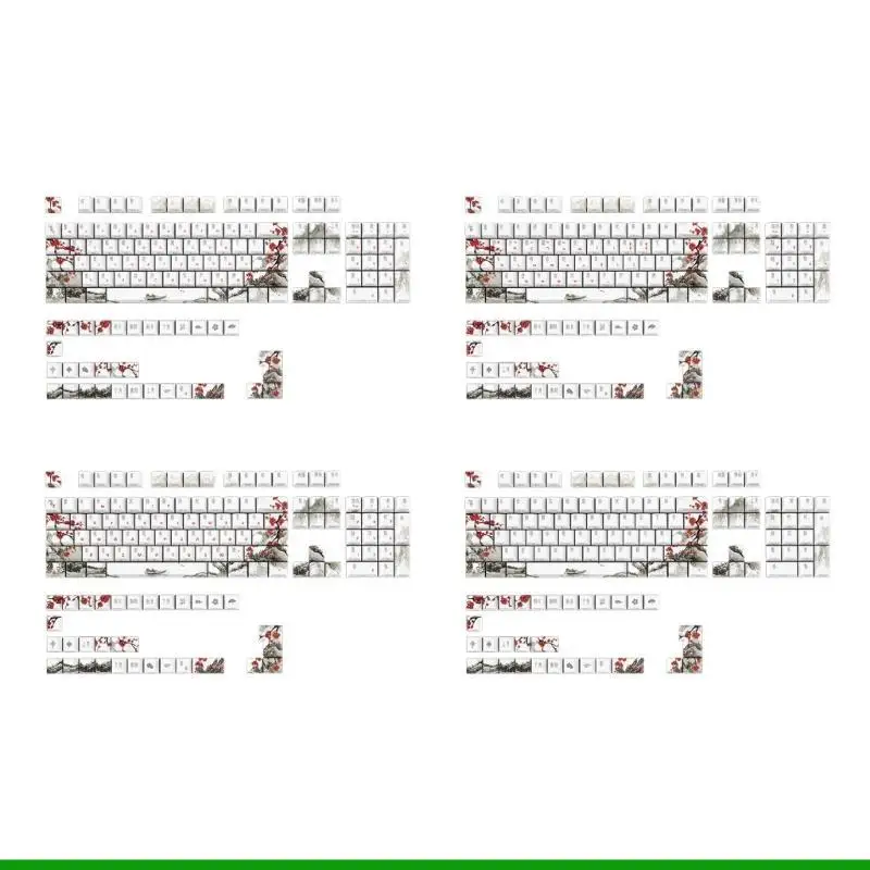 U55C Keycaps Plum Blossom Keycaps 135Keys PBT Dyesublimation Российский японский английский для механических клавиатур
U55C Keycaps Plum Blossom Keycaps 135Keys PBT Dyesublimation Российский японский английский для механических клавиатур