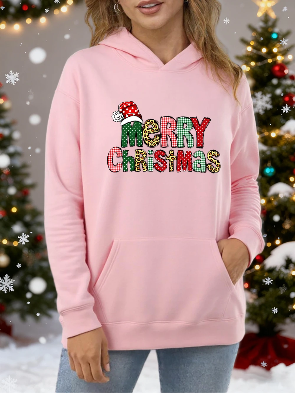 С Рождеством красочный буквенный узор женские толстовки Y2K карманная теплая одежда разноцветная свободная толстовка осенняя хлопковая толстовка
С Рождеством красочный буквенный узор женские толстовки Y2K карманная теплая одежда разноцветная свободная толстовка осенняя хлопковая толстовка