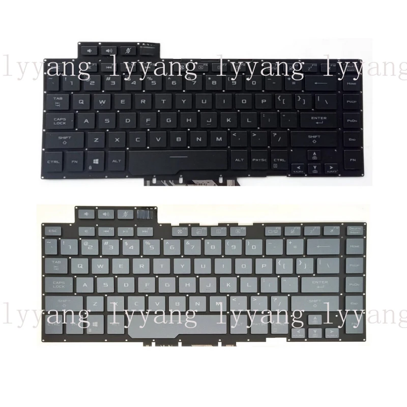Клавиатура с подсветкой для ноутбуков ASUS ROG Zephyrus GU502 GA502 GX502 GM502, черная/серая
Клавиатура с подсветкой для ноутбуков ASUS ROG Zephyrus GU502 GA502 GX502 GM502, черная/серая