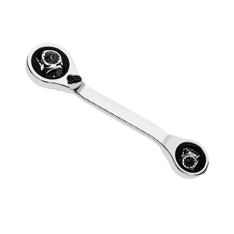 ~8-In-1 Multifunctional Plum Blossom Ratchet Wrench Tool Universal Maintenance Tool Rotary Inner Hexagon Board
~8-In-1 Multifunctional Plum Blossom Ratchet Wrench Tool Universal Maintenance Tool Rotary Inner Hexagon Board