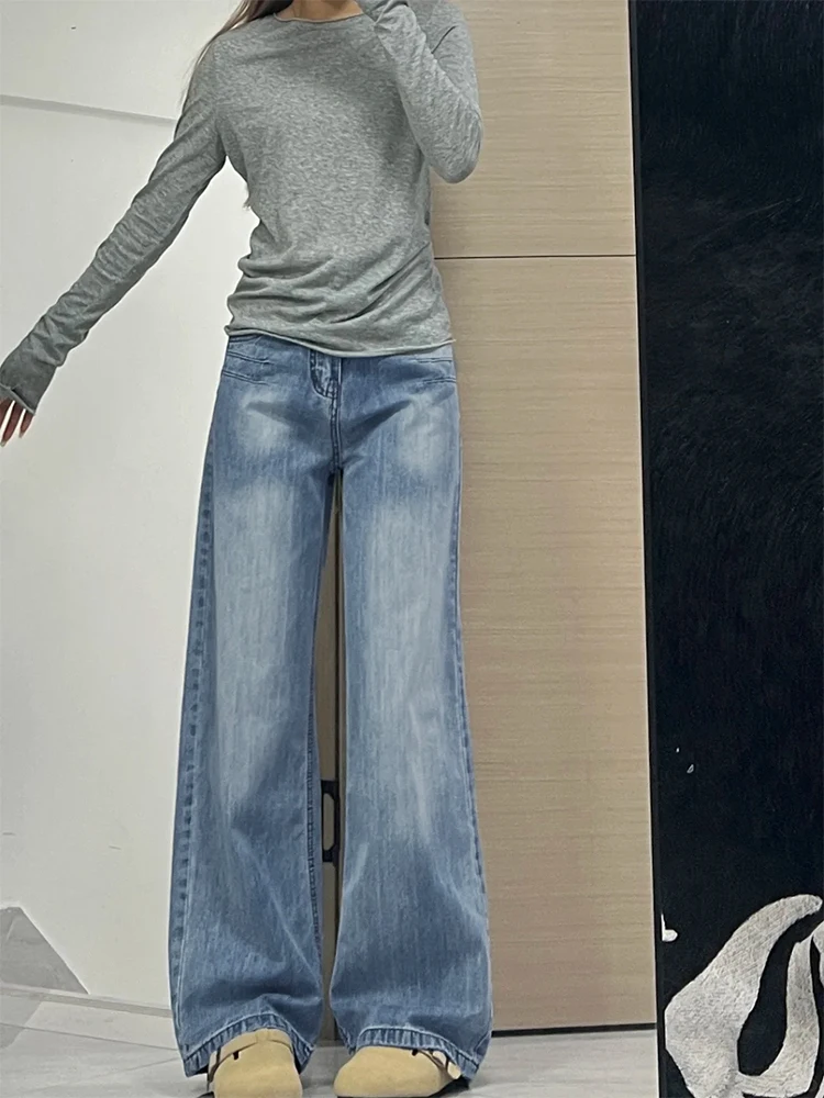 High Waist Wide Leg Denim Jeans Women Loose Straight Drapey Floor-Length Pear Shape plus Size Pants Tummy Control Bootcut
High Waist Wide Leg Denim Jeans Women Loose Straight Drapey Floor-Length Pear Shape plus Size Pants Tummy Control Bootcut