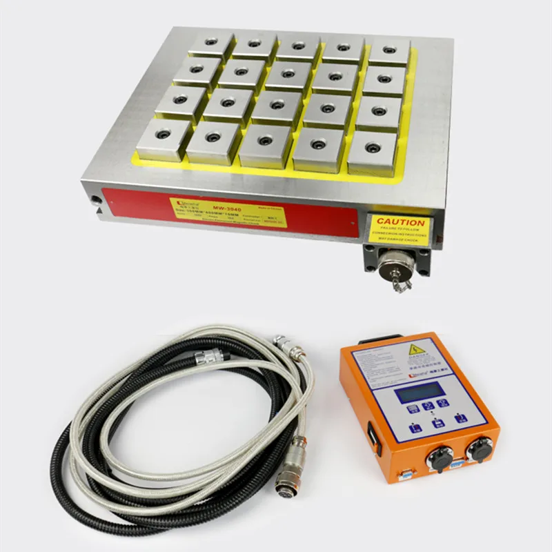 500X500mm Electrically controlled permanent magnet chuck for CNC milling cutter center
500X500mm Electrically controlled permanent magnet chuck for CNC milling cutter center