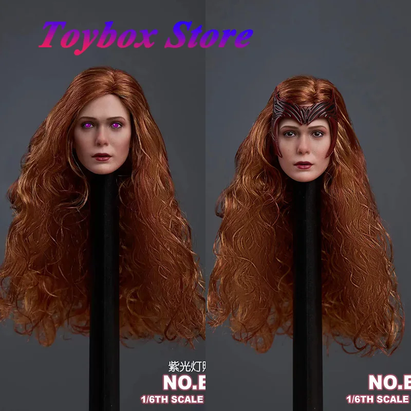 BZZTOYS BH191B 1/6 Orange Hair Witch Female Soldier Delicate Head Sculpt Red Eye Special Effect Carving Model For 12" Figure
BZZTOYS BH191B 1/6 Orange Hair Witch Female Soldier Delicate Head Sculpt Red Eye Special Effect Carving Model For 12" Figure