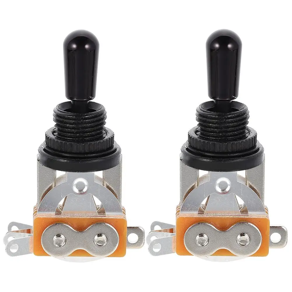 2 Pcs Electric Guitar Accessory Third Gear 3 Way Toggle Metal 3-Way Supplies Pickup Selector
2 Pcs Electric Guitar Accessory Third Gear 3 Way Toggle Metal 3-Way Supplies Pickup Selector