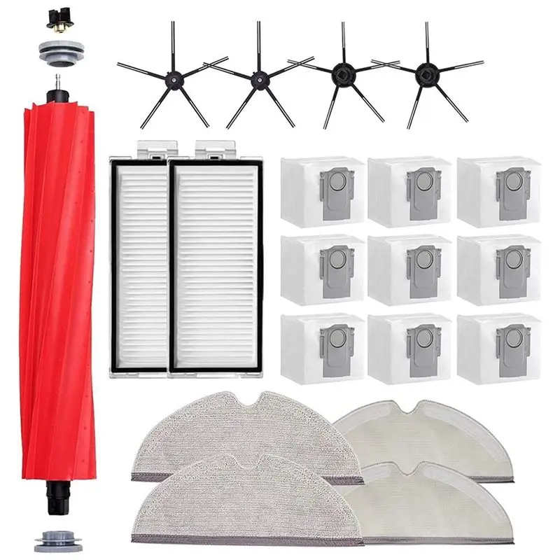 A63Z Upgrade For Xiaomi Roborock Q7 / Q7+ / Q7 MAX+ Main Side Brush Hepa Filter Mop Cloths Robot Vacuum Cleaner Replacement
A63Z Upgrade For Xiaomi Roborock Q7 / Q7+ / Q7 MAX+ Main Side Brush Hepa Filter Mop Cloths Robot Vacuum Cleaner Replacement