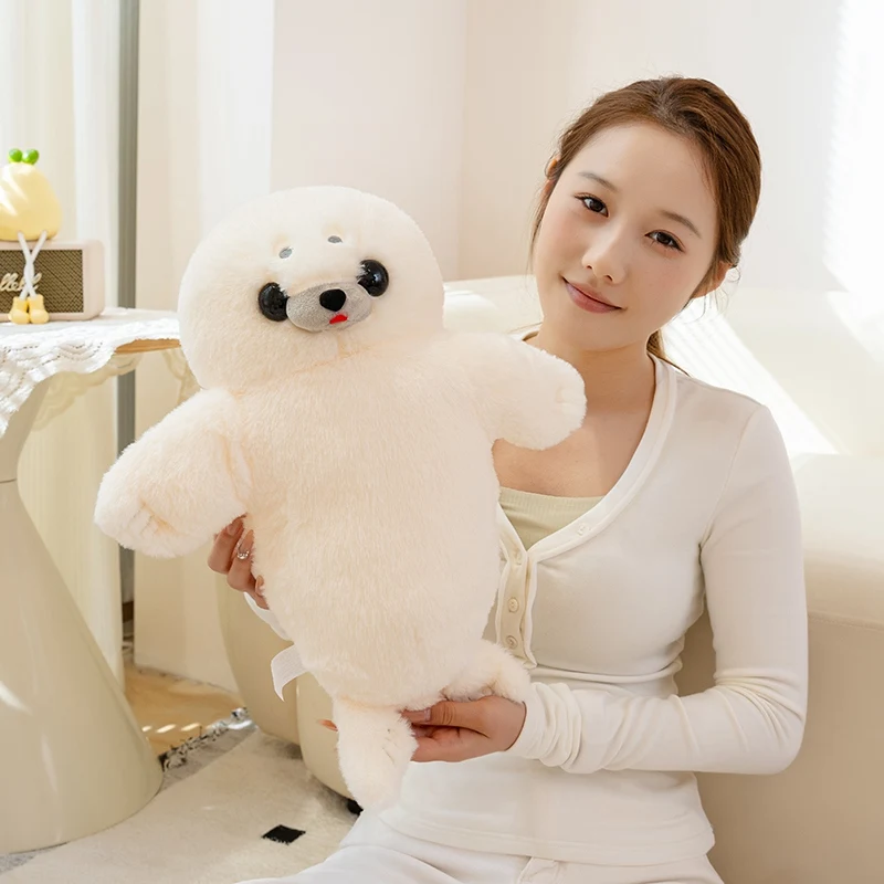 Мягкая игрушка-подушка «Большеглазый ленивый тюлень»: плюшевый полярный медведь, пингвин — милый подарок для детей
Мягкая игрушка-подушка «Большеглазый ленивый тюлень»: плюшевый полярный медведь, пингвин — милый подарок для детей