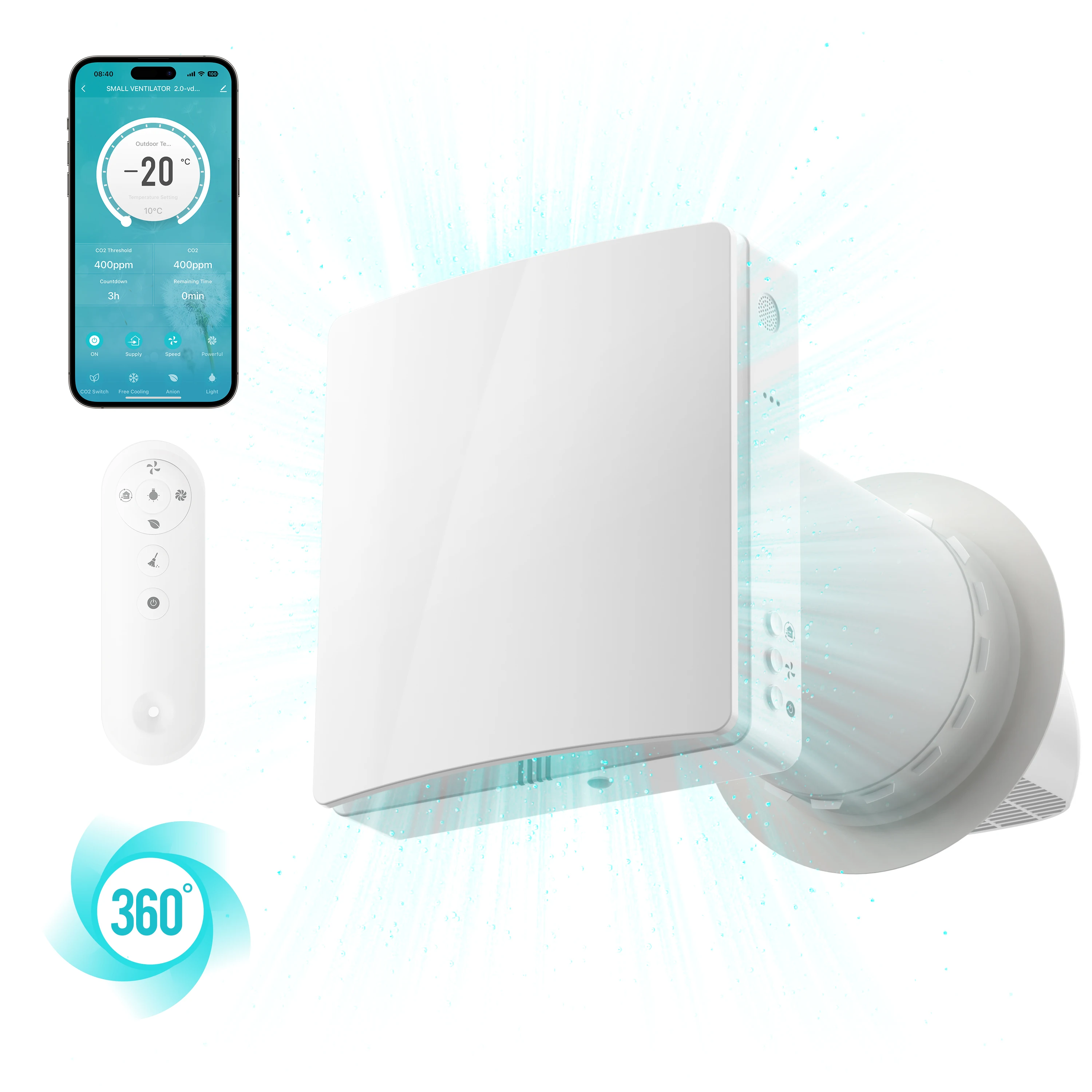 Airwoods Energy Recovery Ventilation Wall Mounted Ventilation System Heat Recovery Fresh Air Ventilation System
Airwoods Energy Recovery Ventilation Wall Mounted Ventilation System Heat Recovery Fresh Air Ventilation System