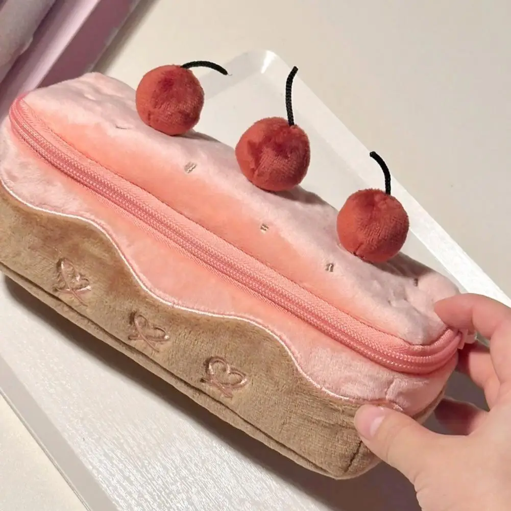 Cherry Cake Pencil Case Large Capacity Pencil Pouch Cute Stationery Bag for Pens Markers Smooth Zipper Organizer Novelty Gift fo
Cherry Cake Pencil Case Large Capacity Pencil Pouch Cute Stationery Bag for Pens Markers Smooth Zipper Organizer Novelty Gift fo