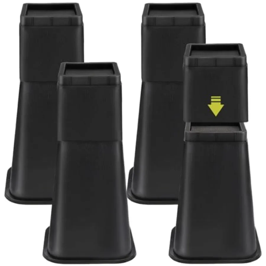 Pack Bed Risers Heavy Duty, Adjustable Furniture Risers Lift Height ","or"for Table Desk Couch Sofa Cabet Bed Frame Dorm, Squar
Pack Bed Risers Heavy Duty, Adjustable Furniture Risers Lift Height ","or"for Table Desk Couch Sofa Cabet Bed Frame Dorm, Squar