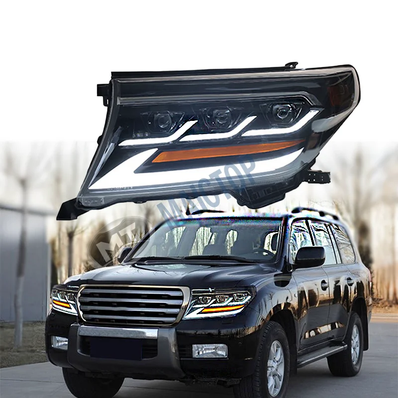 Maictop Car Facelift Led matrix Lens Headlights Lc200 Headlight for Land Cruiser 200 FJ200 Head Light 2008-2015 Accessories
Maictop Car Facelift Led matrix Lens Headlights Lc200 Headlight for Land Cruiser 200 FJ200 Head Light 2008-2015 Accessories