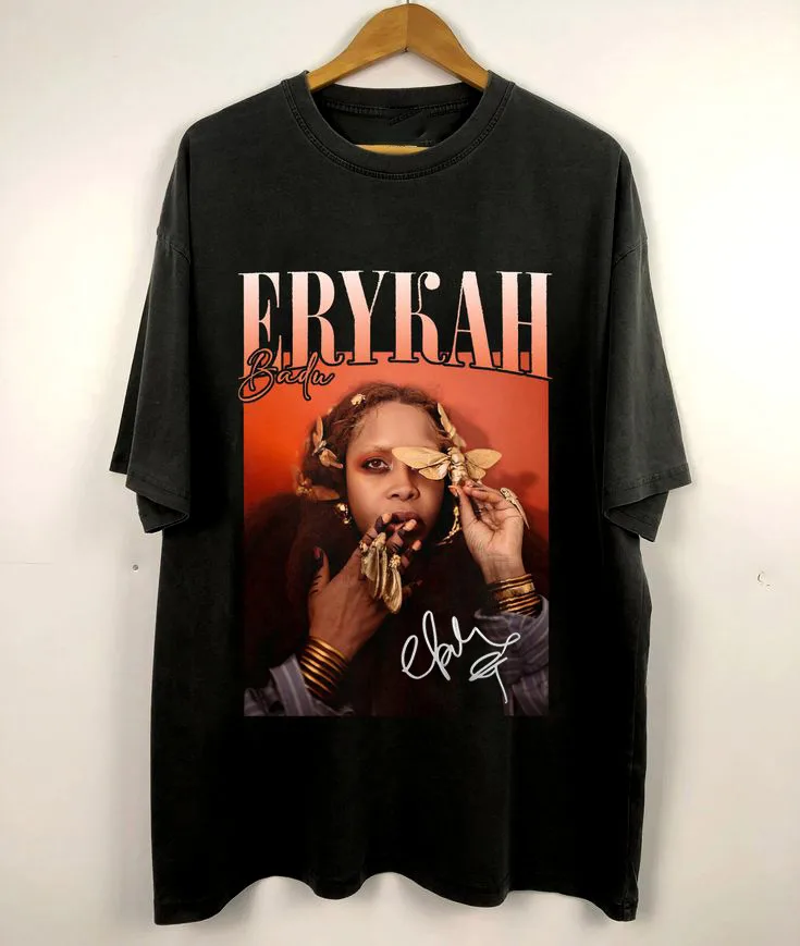 Erykah Badu tour 2023 подарок для мужчин и женщин футболка все размеры от S до 5XL
Erykah Badu tour 2023 подарок для мужчин и женщин футболка все размеры от S до 5XL
