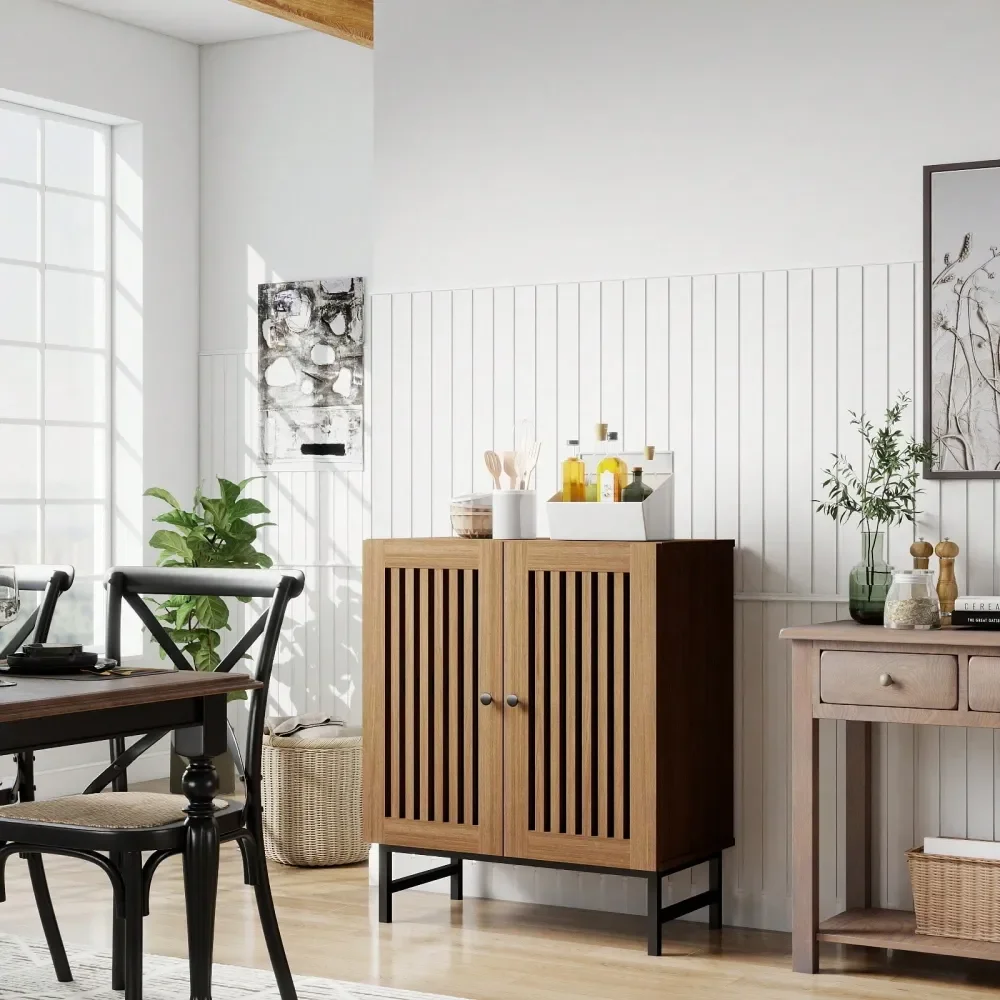 Buffet Cabinet, Storage Cabinet With 2 Rattan Doors And Adjustable Shelves, Sideboard Console Accent For Dinning Room, Kitchen
Buffet Cabinet, Storage Cabinet With 2 Rattan Doors And Adjustable Shelves, Sideboard Console Accent For Dinning Room, Kitchen