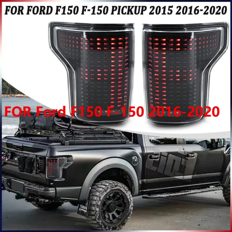 1 пара светодиодных задних фонарей для Ford F150 2016-2020, Plug and Play, указатель поворота тормоза в сборе
1 пара светодиодных задних фонарей для Ford F150 2016-2020, Plug and Play, указатель поворота тормоза в сборе