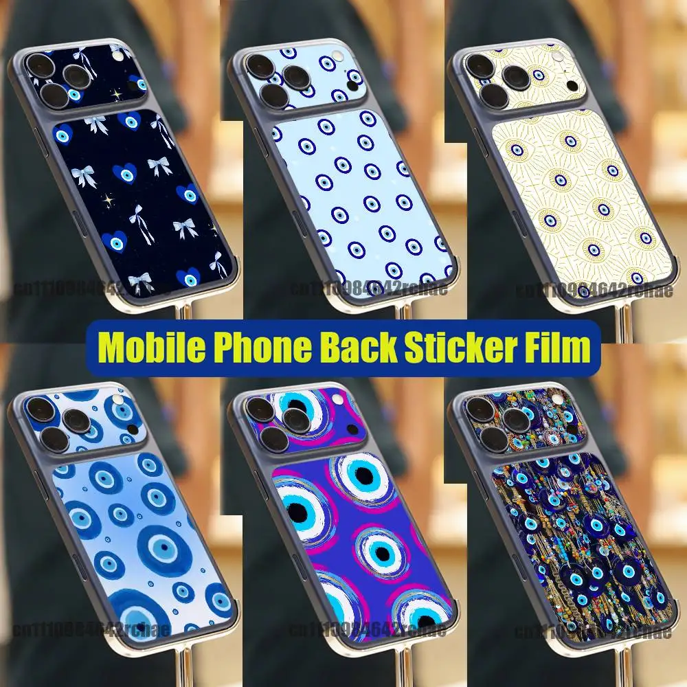 For Lucky Blue Evil Eye Phone Back Film Sticker iPhone 17 Pro Max P PM Decal Skin Wrap Custom Stickers Cover
For Lucky Blue Evil Eye Phone Back Film Sticker iPhone 17 Pro Max P PM Decal Skin Wrap Custom Stickers Cover