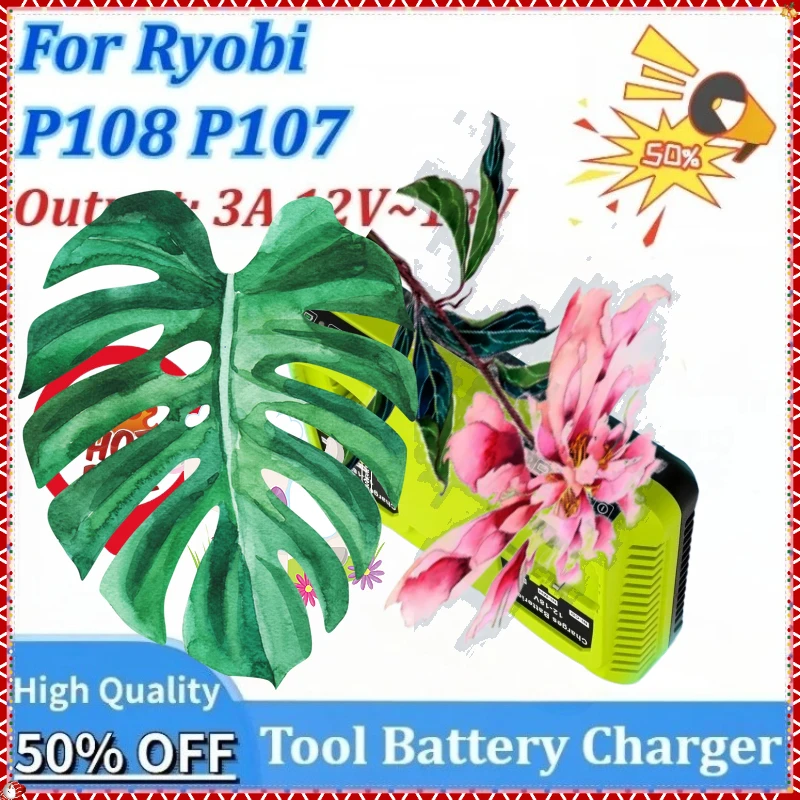 High Quality Charger for Ryobi Battery Li-ion Ni-CD Ni-MH P107 P108 for Ryobi One+ Battery Double Charger P117 130W 3A 12V~18V
High Quality Charger for Ryobi Battery Li-ion Ni-CD Ni-MH P107 P108 for Ryobi One+ Battery Double Charger P117 130W 3A 12V~18V