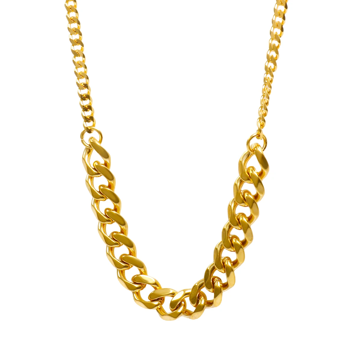 Jewelry Golden Geometric Stainless Steel Link Chain Necklace For Women Simple Vintage Clavicle Chain Wedding Jewelry Accessories
Jewelry Golden Geometric Stainless Steel Link Chain Necklace For Women Simple Vintage Clavicle Chain Wedding Jewelry Accessories