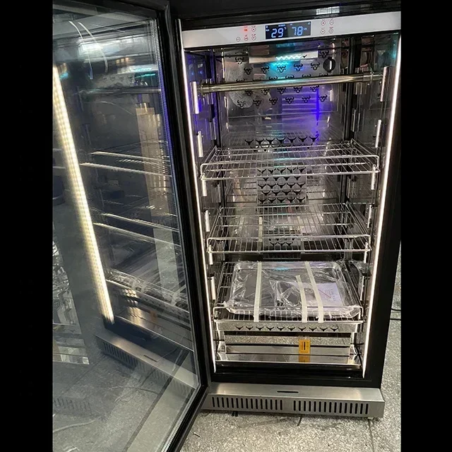 Stainless Steel Cabinet Dry Age Fridge for Sale
Stainless Steel Cabinet Dry Age Fridge for Sale