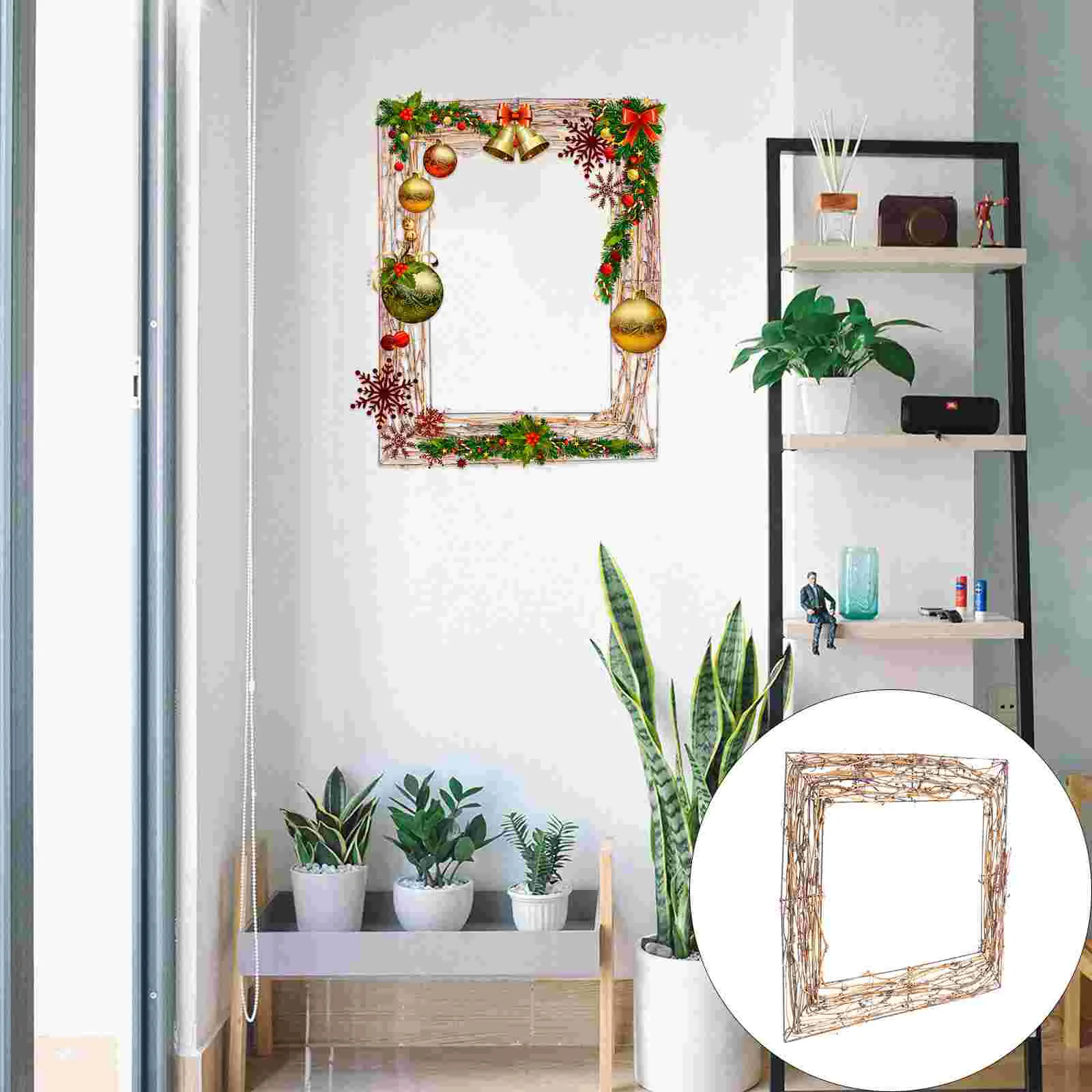 Garland for Wreath Making Rattan Christmas Flower Decoration Vintage Ornaments Props
Garland for Wreath Making Rattan Christmas Flower Decoration Vintage Ornaments Props