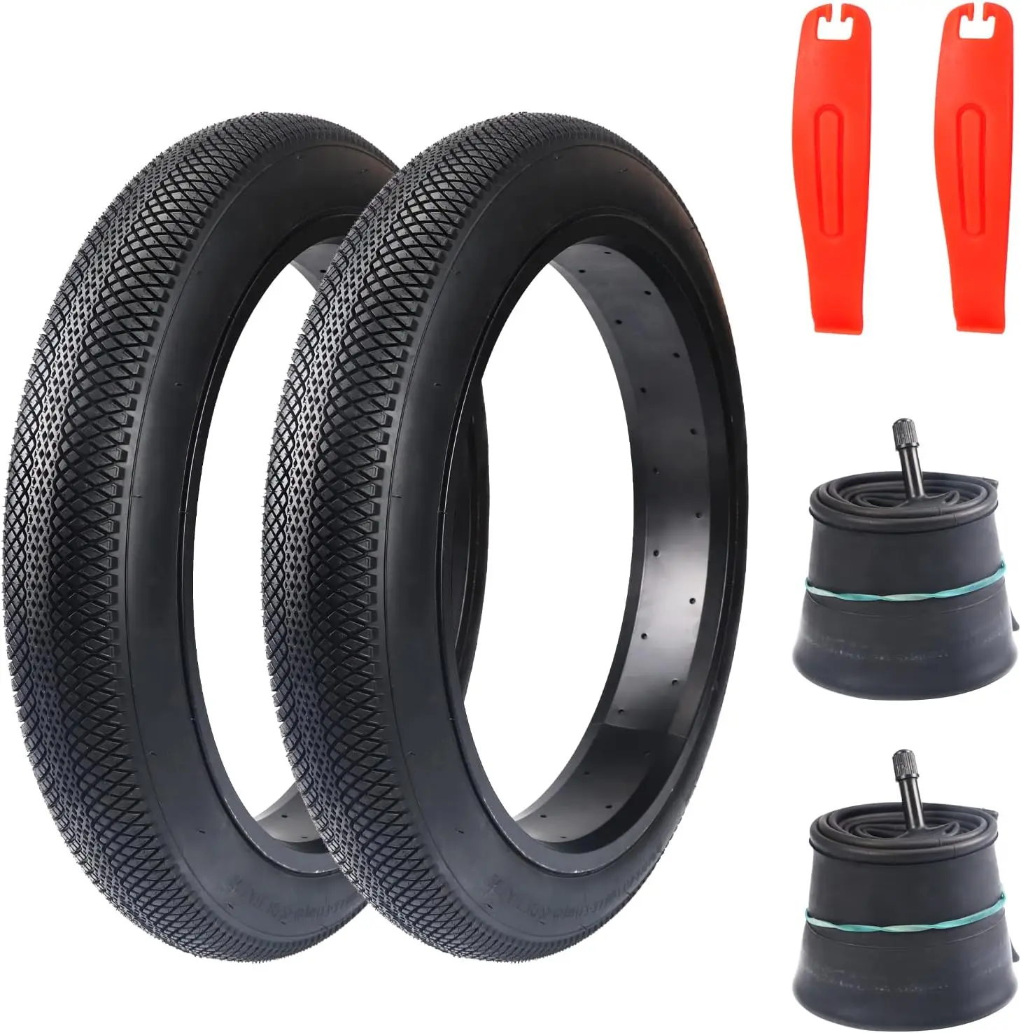 20/24/26 Inch Fat Tires for E-Bikes, Mountain Bikes, and Snow Bicycles - Folding Bead Design
20/24/26 Inch Fat Tires for E-Bikes, Mountain Bikes, and Snow Bicycles - Folding Bead Design