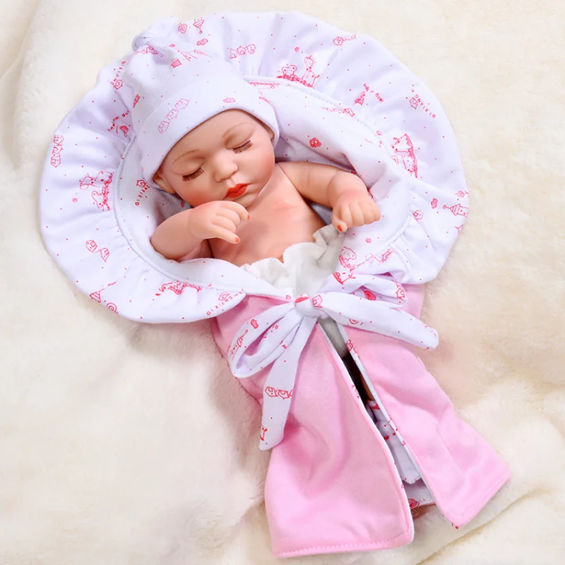 Mini 30cm Reborn Doll Simulation Baby Dolls Kids Girls Play House Toy Infant Early Education Realistic Ragdoll Gift For Children
Mini 30cm Reborn Doll Simulation Baby Dolls Kids Girls Play House Toy Infant Early Education Realistic Ragdoll Gift For Children