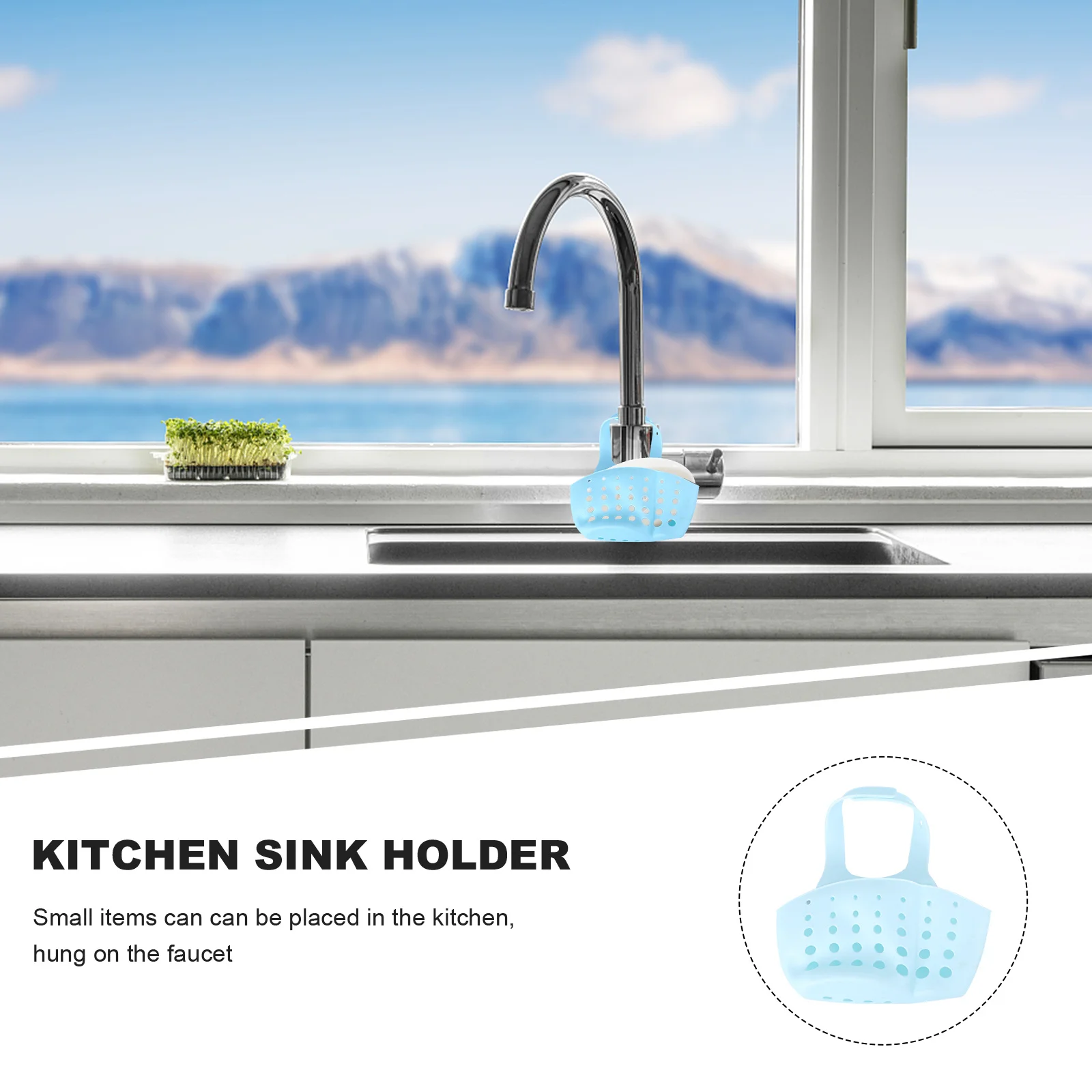 Adjustable Sink Hanging Basket Double Pouch Plastic Draining Hole Sponge Holder Scrubber Organizer Bathroom Gadget
Adjustable Sink Hanging Basket Double Pouch Plastic Draining Hole Sponge Holder Scrubber Organizer Bathroom Gadget