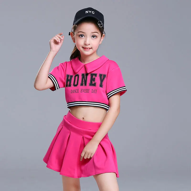 School Girls Cheerleading Uniform Set Kids Team Dance Costumes Girl Hip Hop Dance Kid Carnival Gymnastics Jazz Sports Outfit
School Girls Cheerleading Uniform Set Kids Team Dance Costumes Girl Hip Hop Dance Kid Carnival Gymnastics Jazz Sports Outfit