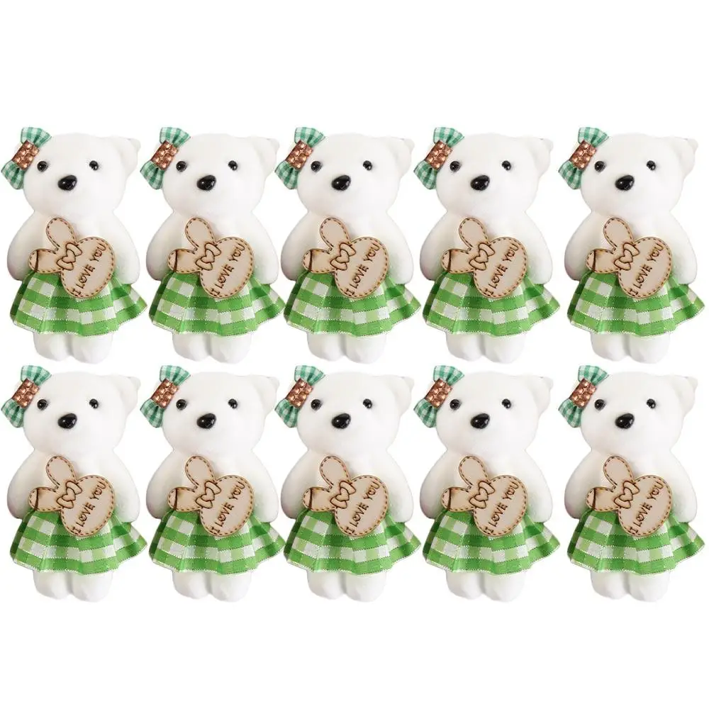 10pcs/bag Foam Bear Bear Plush Foam Toys Plush Doll Cartoon Mini Bear Flower Bouquet 10cm Plush Animal Cartoon Bouquet Doll
10pcs/bag Foam Bear Bear Plush Foam Toys Plush Doll Cartoon Mini Bear Flower Bouquet 10cm Plush Animal Cartoon Bouquet Doll